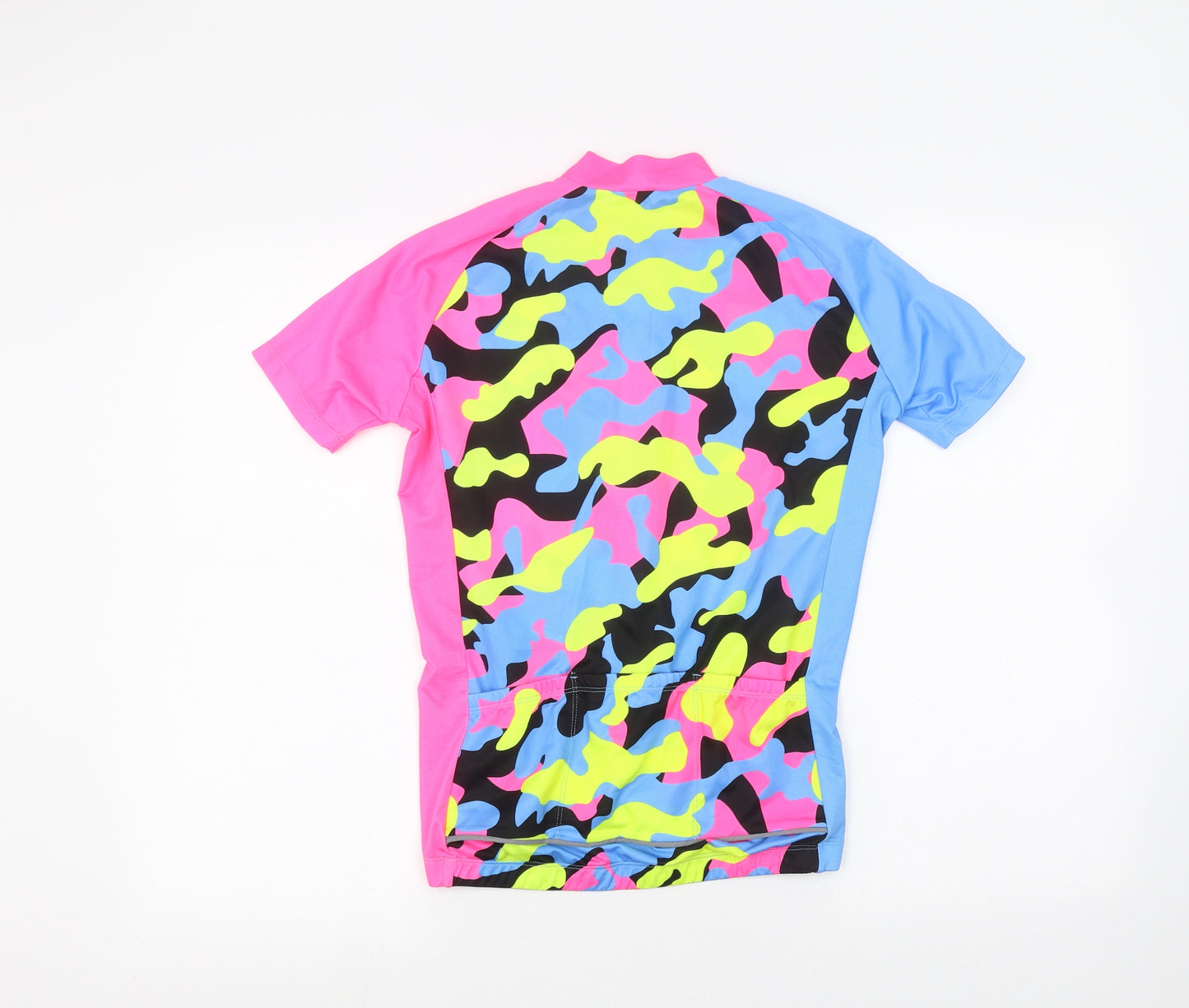 Preworn Womens Pink Camouflage  Basic T-Shirt Size 2XL