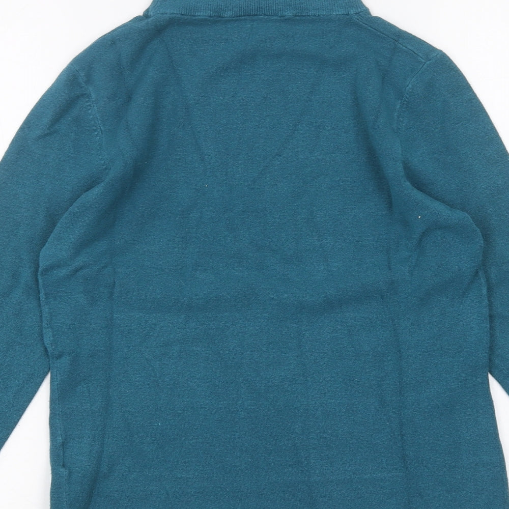 Alex&Co Womens Blue   Basic T-Shirt Size 8