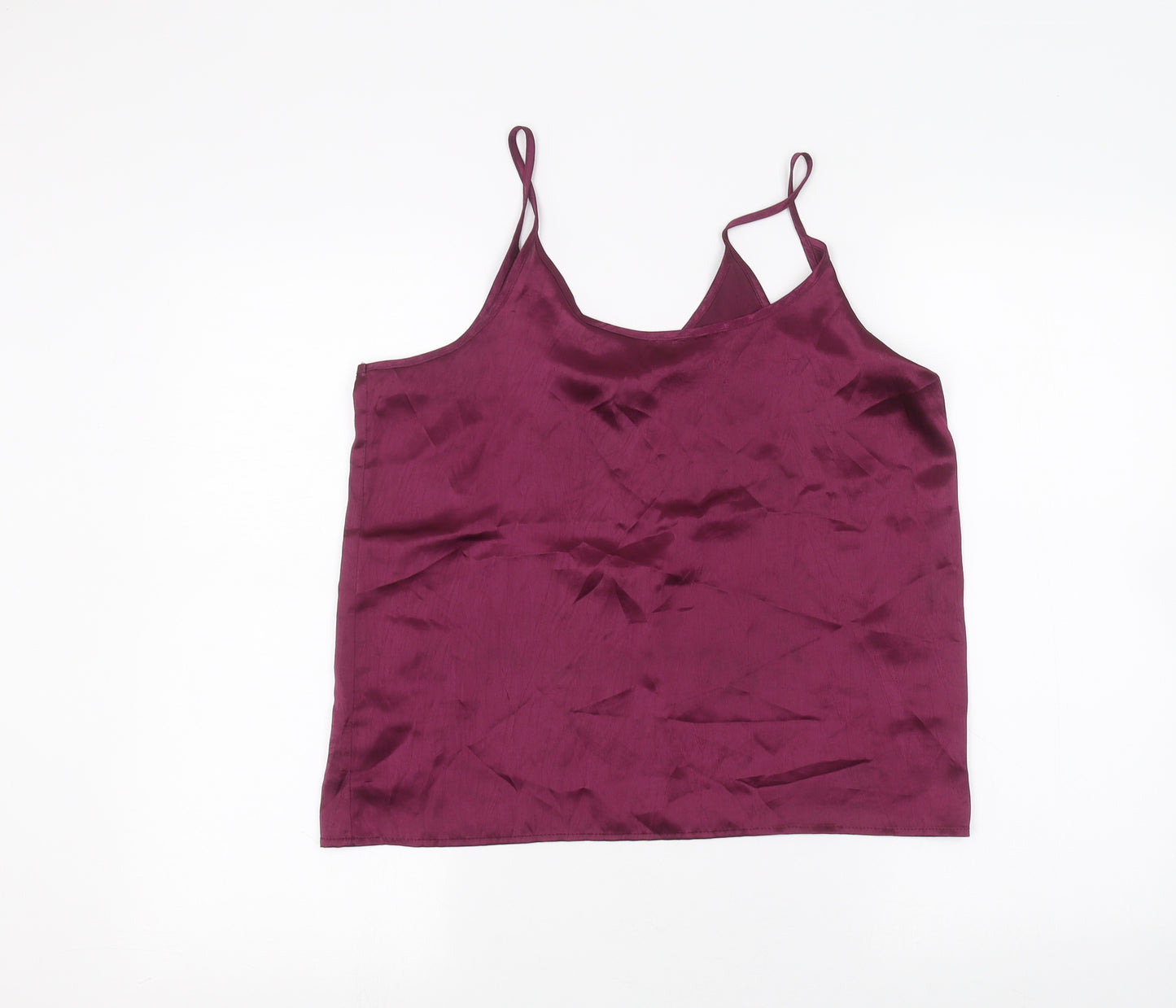 stmichael Womens Purple   Basic T-Shirt Size 14