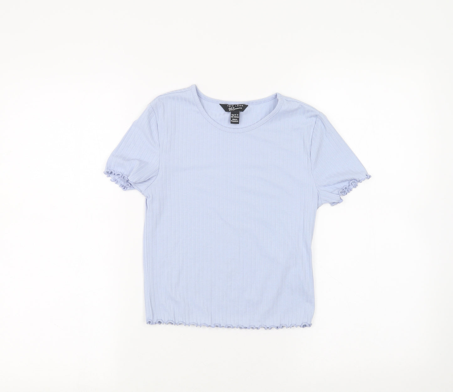 New Look Girls Blue   Basic T-Shirt Size 12-13 Years