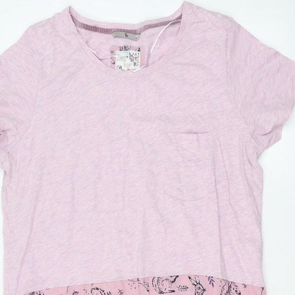 TU Womens Pink   Basic T-Shirt Size 18