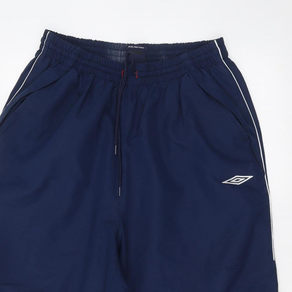 Umbro Mens Blue   Sweat Shorts Size XL