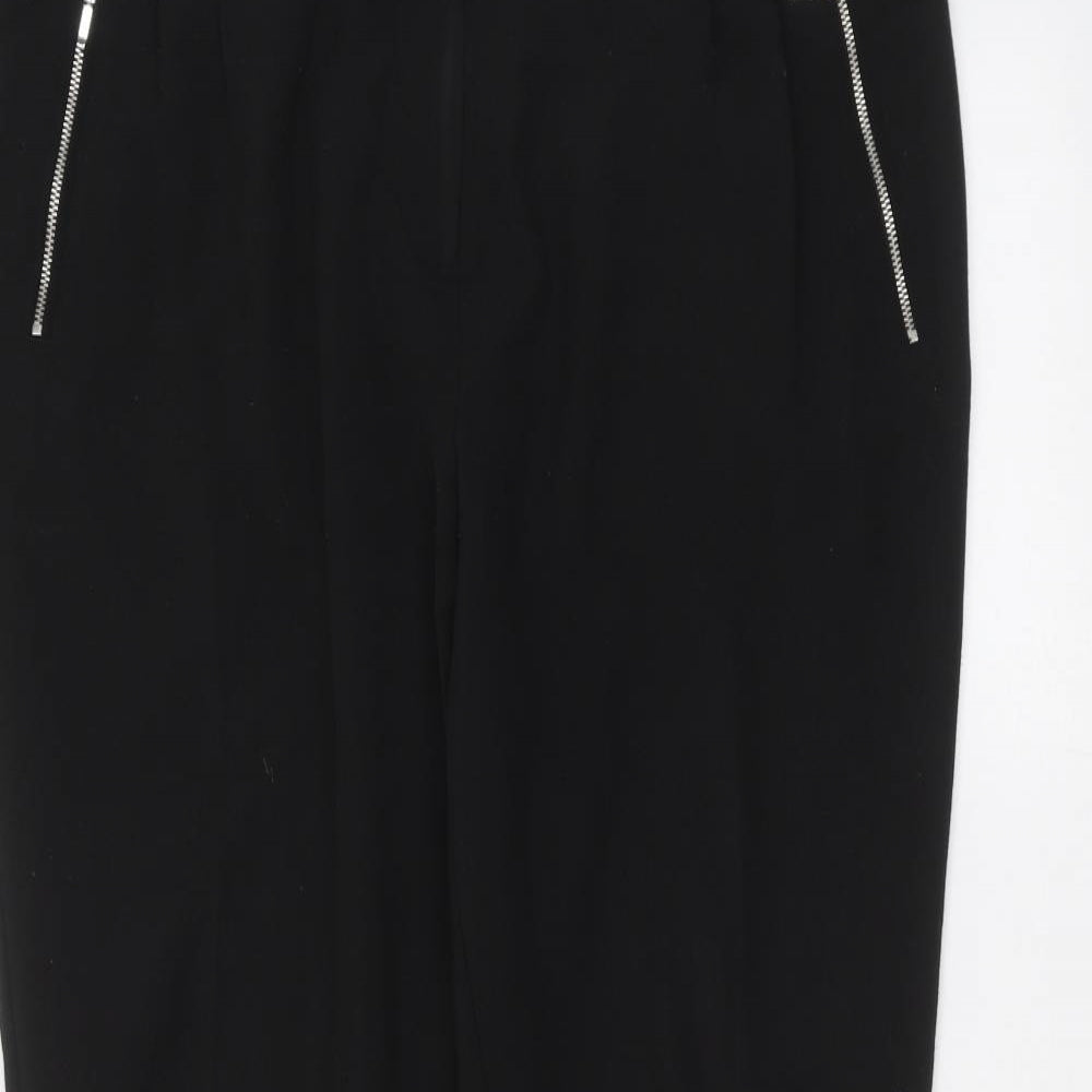 BHS Womens Black   Trousers  Size 16 L25 in