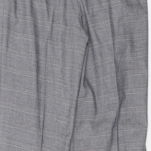 Per Una Womens Grey   Trousers  Size 14 L27 in