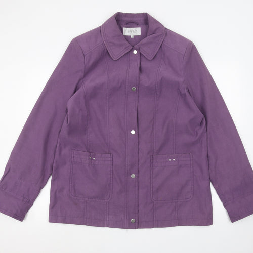 EWM Womens Purple   Jacket  Size 16
