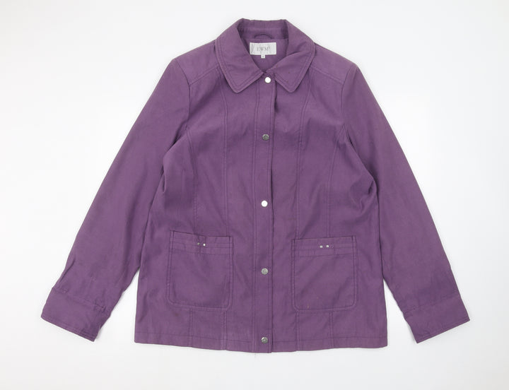 EWM Womens Purple   Jacket  Size 16