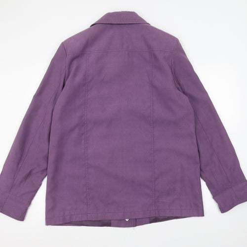EWM Womens Purple   Jacket  Size 16