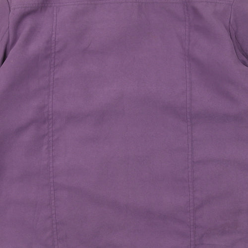 EWM Womens Purple   Jacket  Size 16