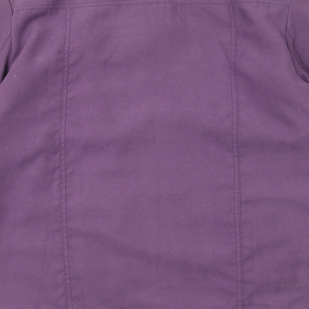 EWM Womens Purple   Jacket  Size 16