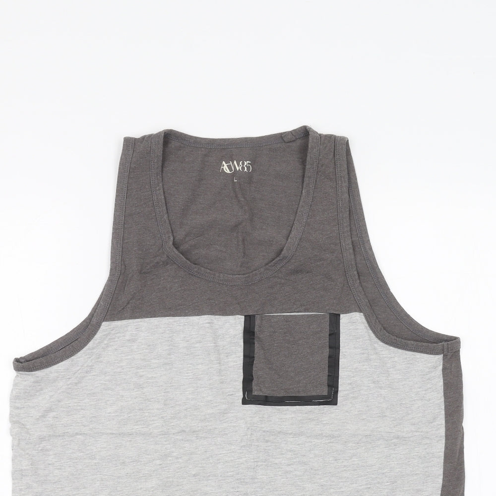 ACW 85 Mens Grey    T-Shirt Size L