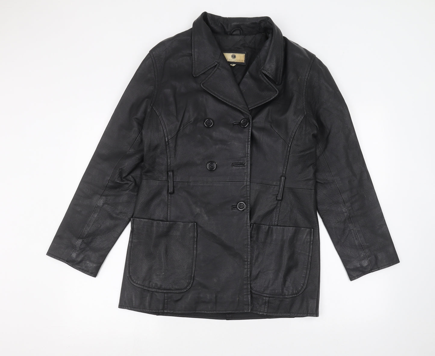 the outer edge Mens Black   Jacket  Size M