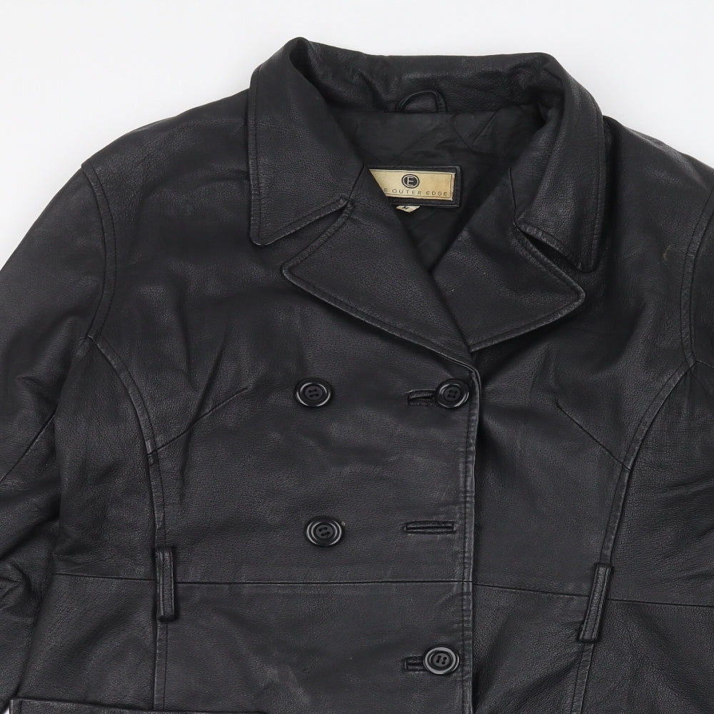the outer edge Mens Black   Jacket  Size M