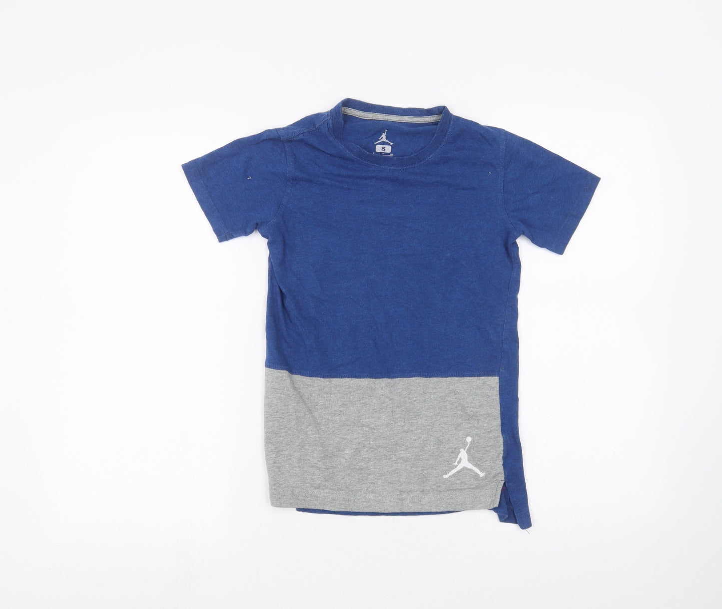 Jordan Boys Blue   Basic T-Shirt Size 9-10 Years