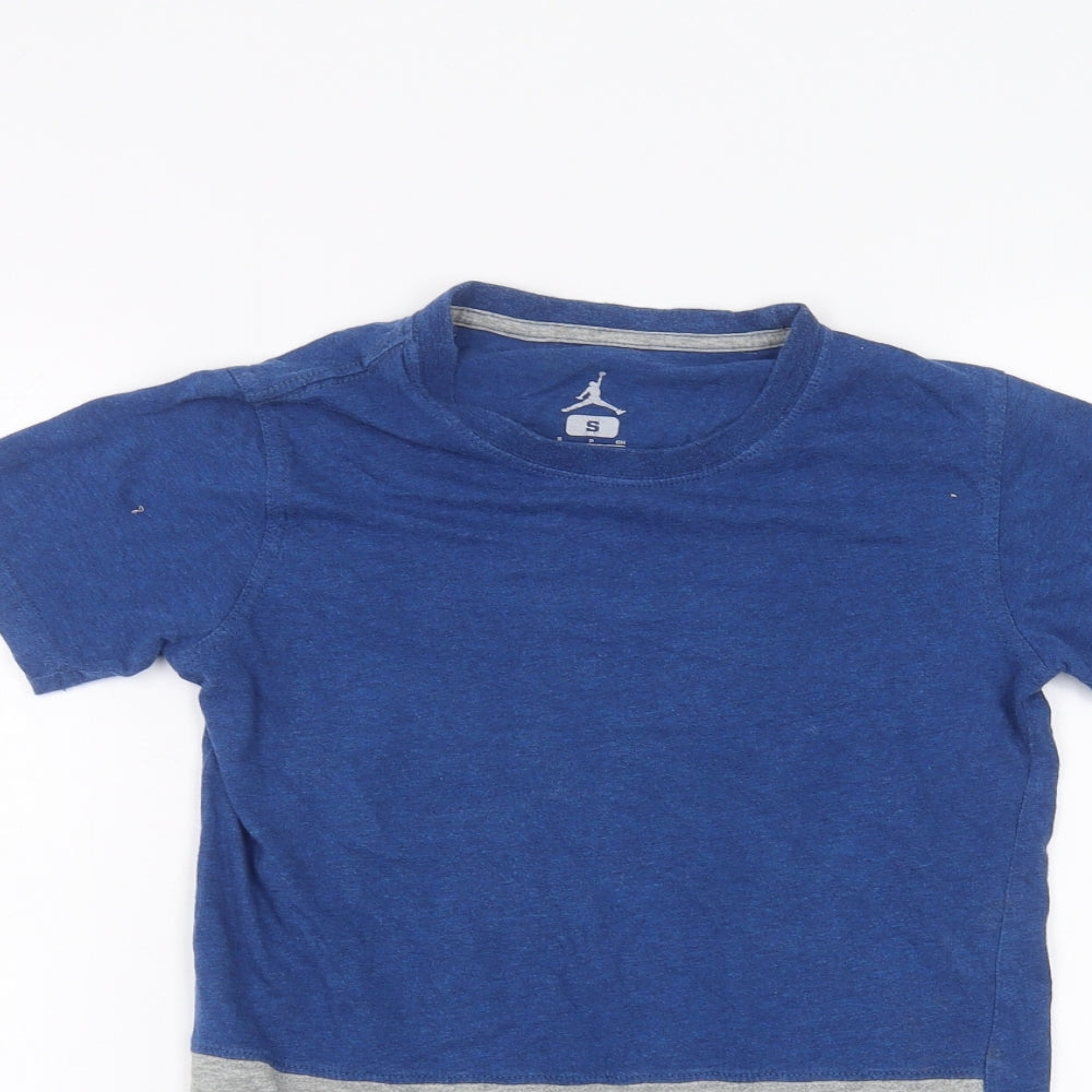 Jordan Boys Blue   Basic T-Shirt Size 9-10 Years