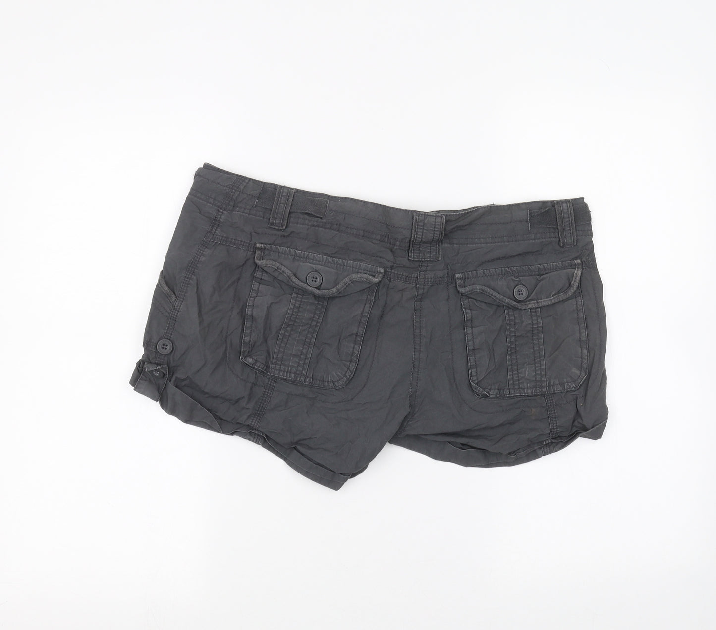 New Look Womens Black   Chino Shorts Size 14