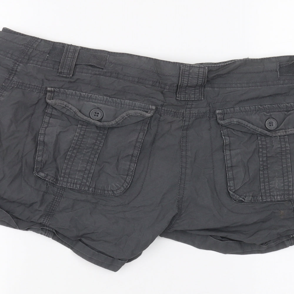 New Look Womens Black   Chino Shorts Size 14
