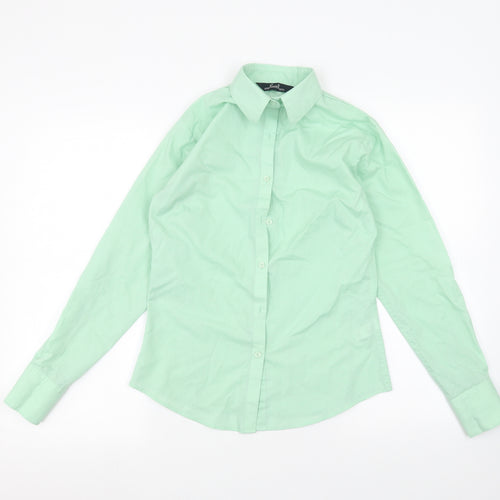 Premier Womens Green   Basic Button-Up Size 6