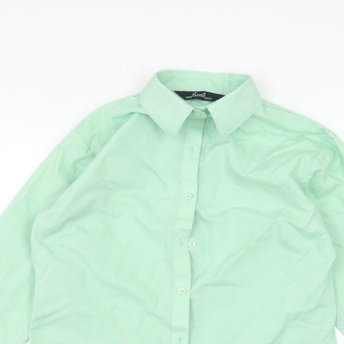 Premier Womens Green   Basic Button-Up Size 6
