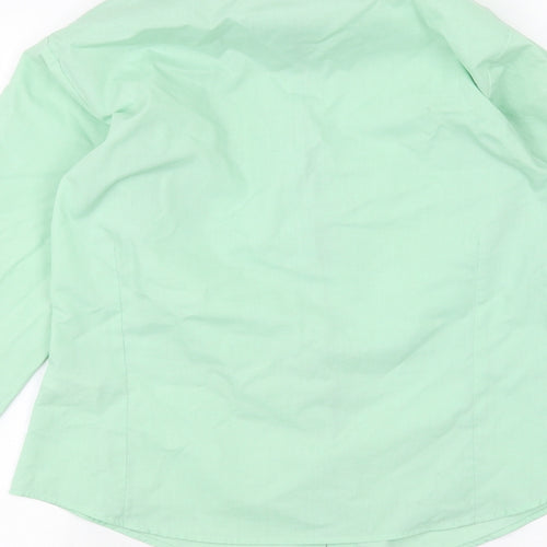 Premier Womens Green   Basic Button-Up Size 6