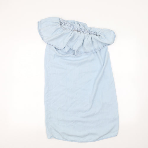 New Look Womens Blue   Basic T-Shirt Size 8