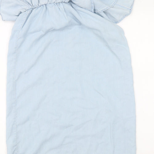 New Look Womens Blue   Basic T-Shirt Size 8