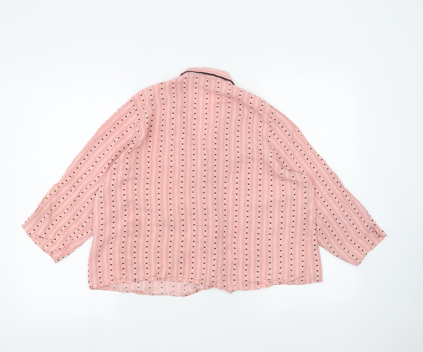 Atmosphere Womens Pink   Basic Button-Up Size 16