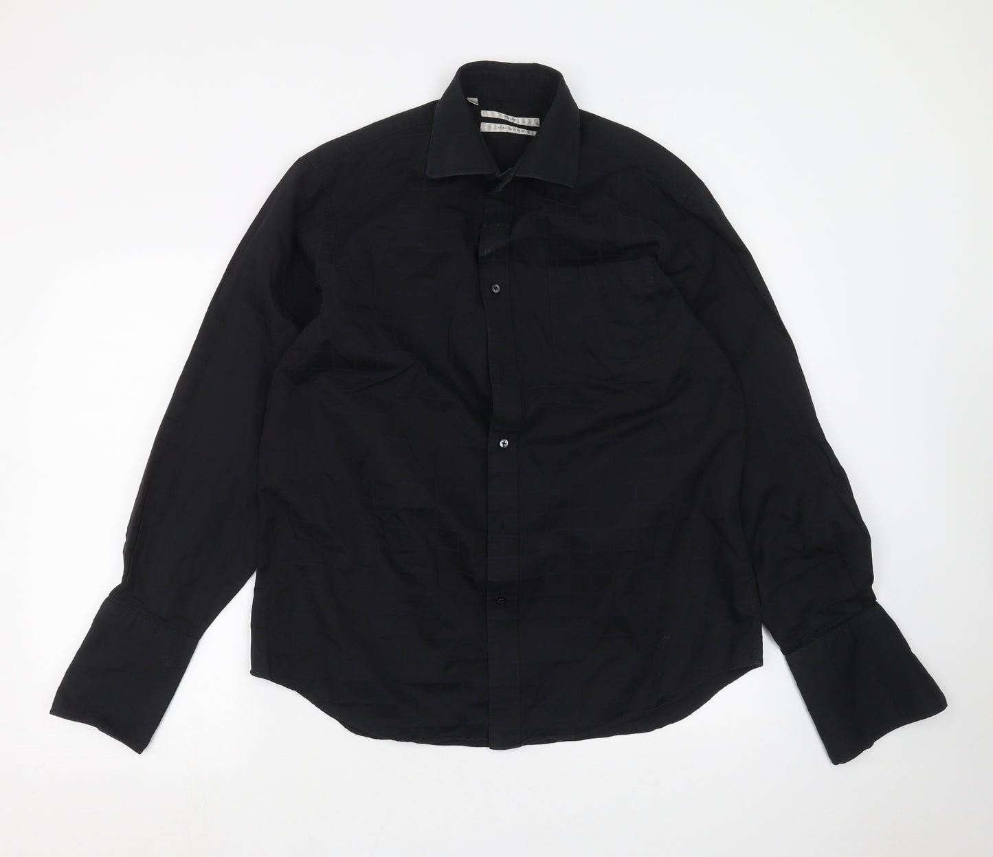 NEXT Mens Black    Dress Shirt Size 16.5