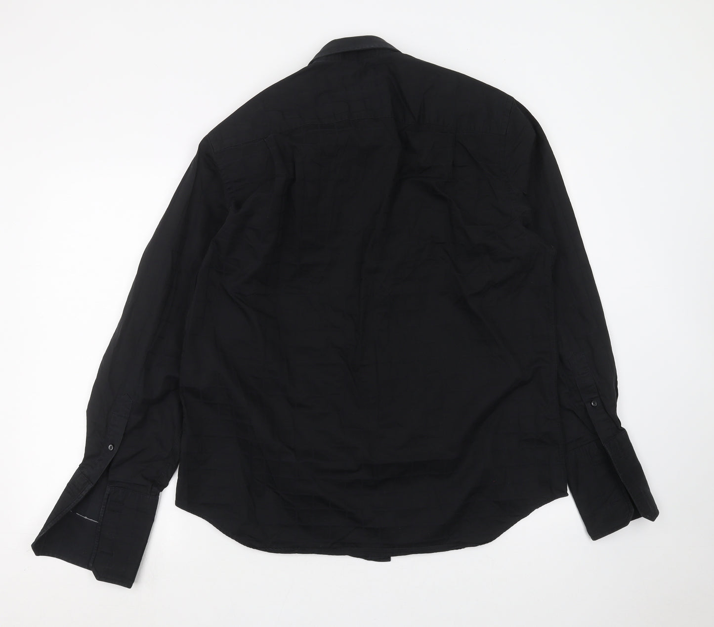 NEXT Mens Black    Dress Shirt Size 16.5