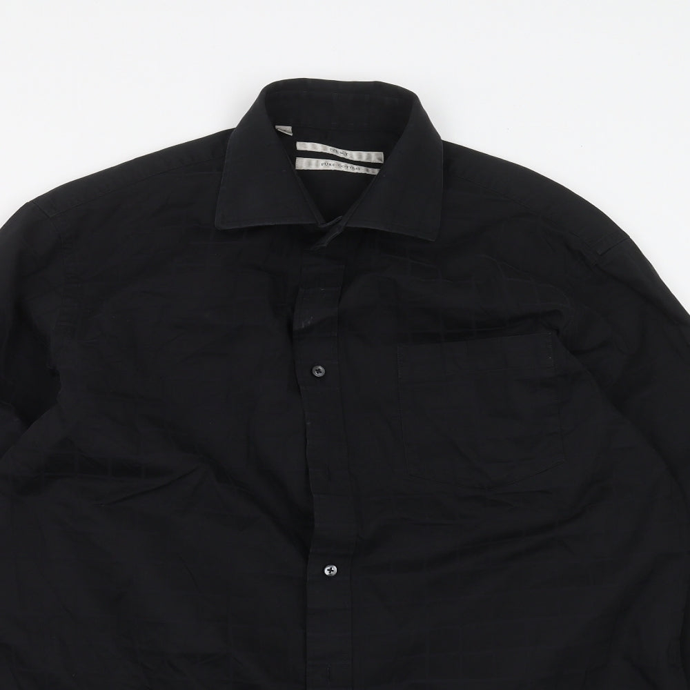 NEXT Mens Black    Dress Shirt Size 16.5
