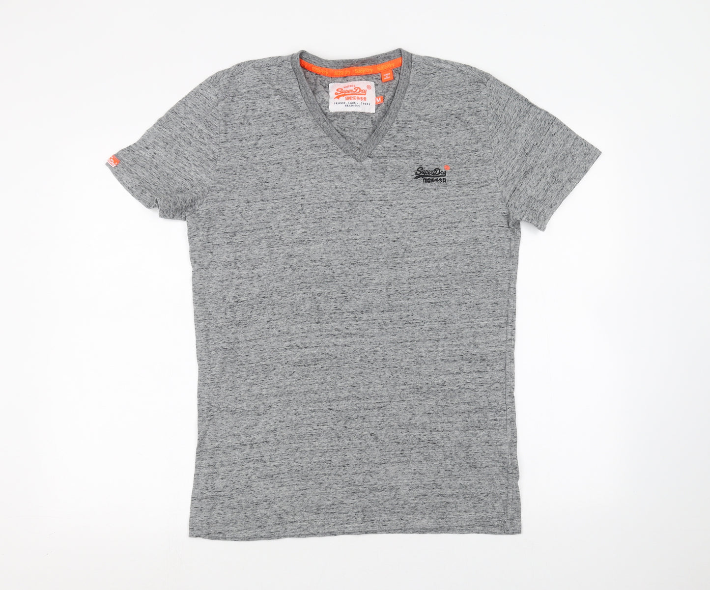 Superdry Mens Grey    T-Shirt Size M