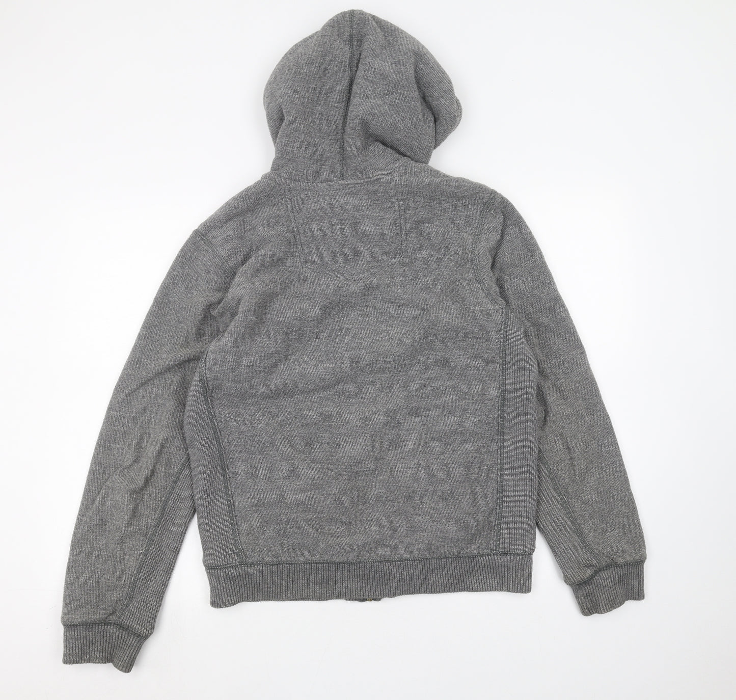 Fat Face Mens Grey   Full Zip Hoodie Size S