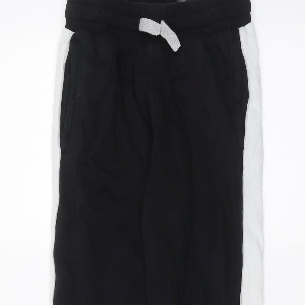 H&M Boys Black   Sweatpants Trousers Size 9-10 Years