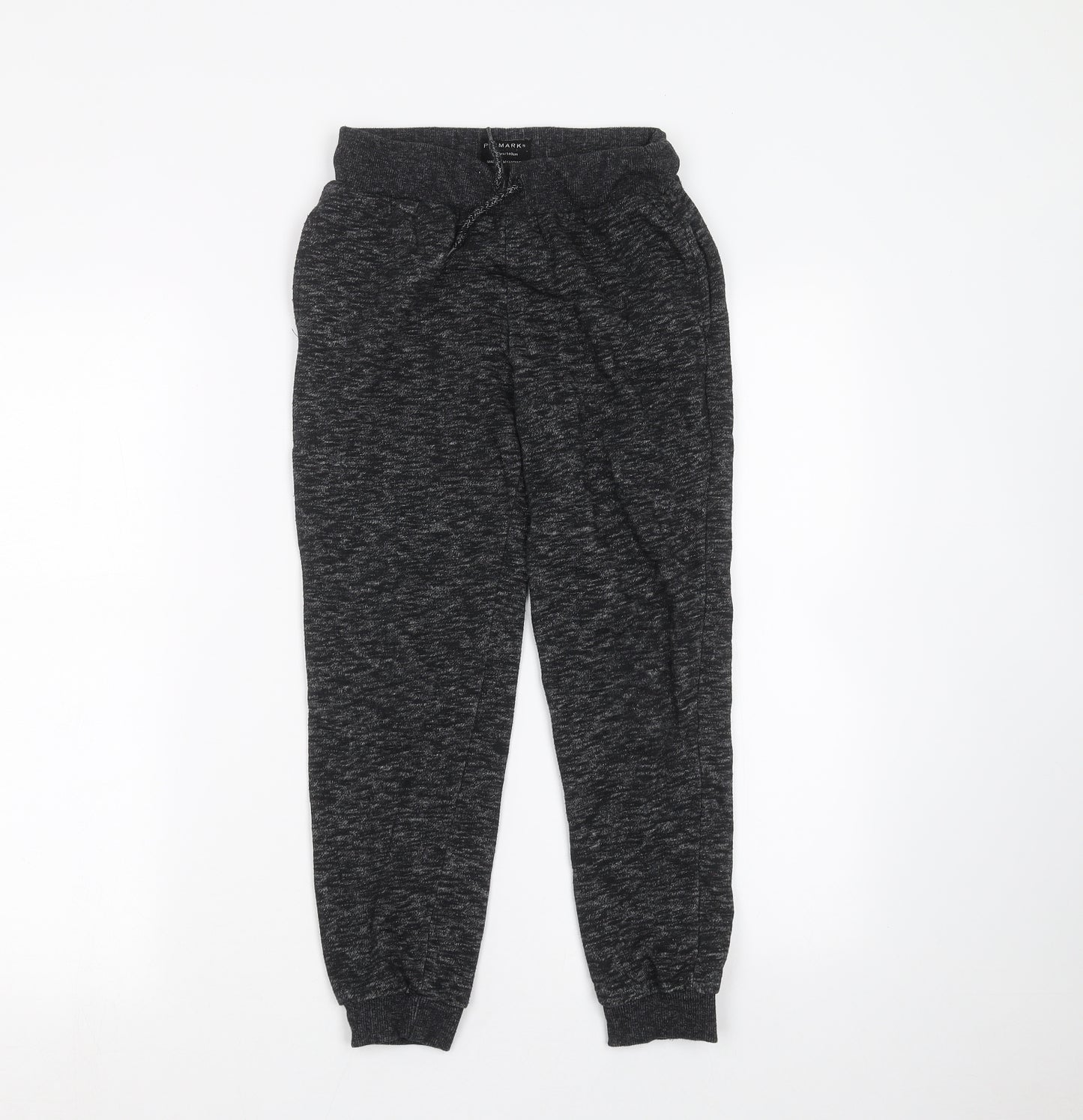 Primark Boys Black   Sweatpants Trousers Size 9-10 Years
