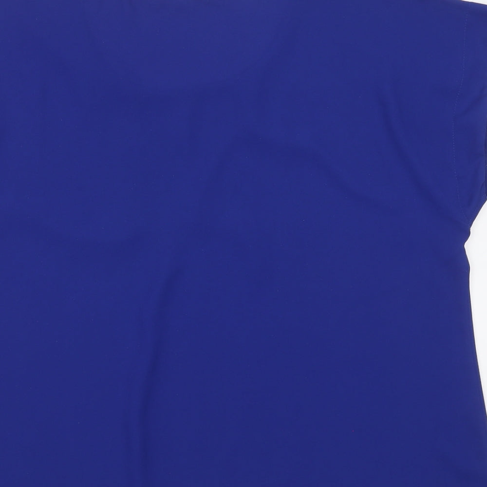 Select Womens Blue   Basic T-Shirt Size 18
