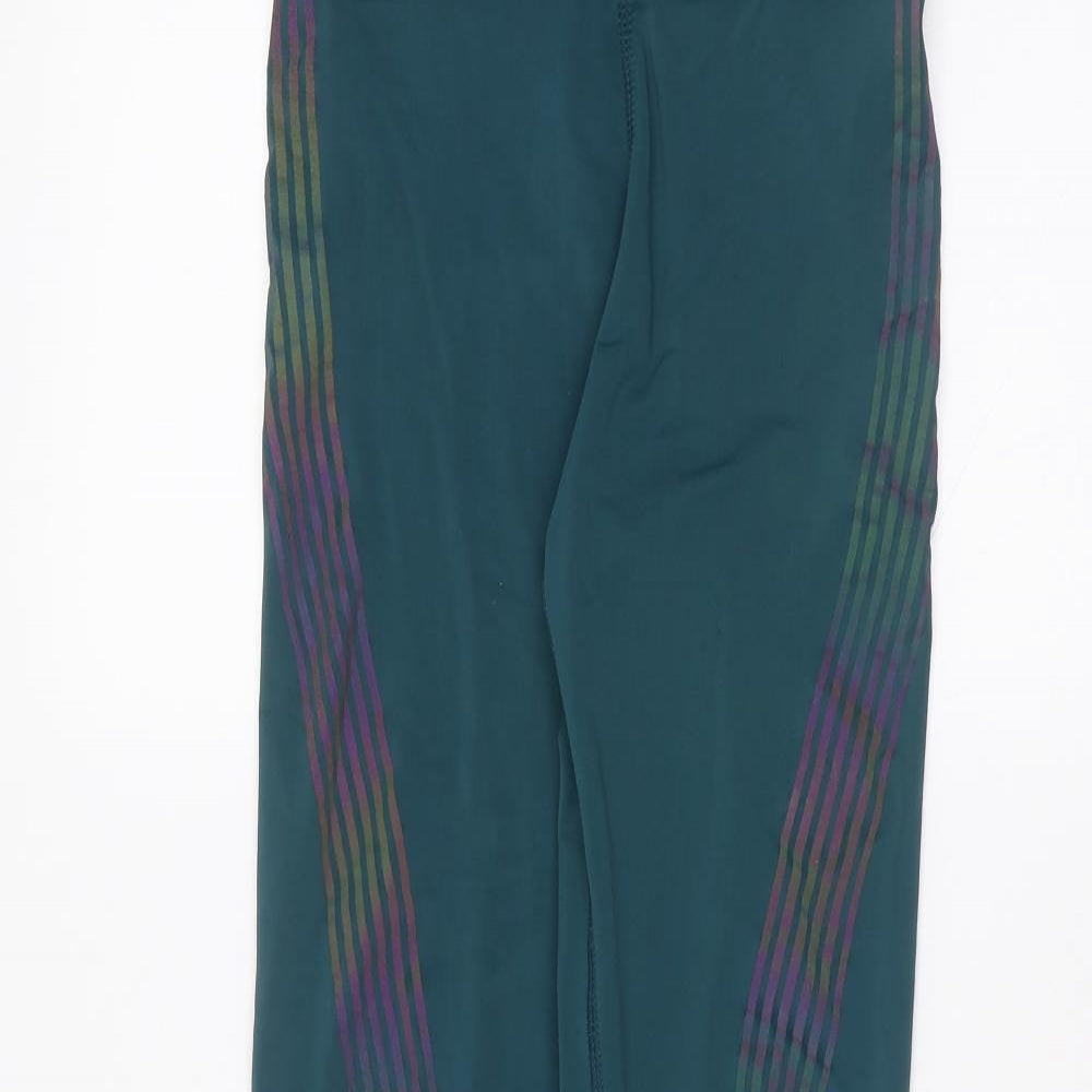 workout Womens Blue   Jogger Leggings Size 8 L25 in