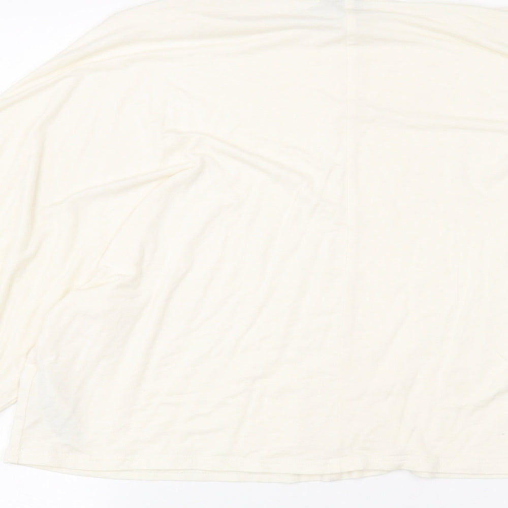 ASOS Womens White   Basic T-Shirt Size 10