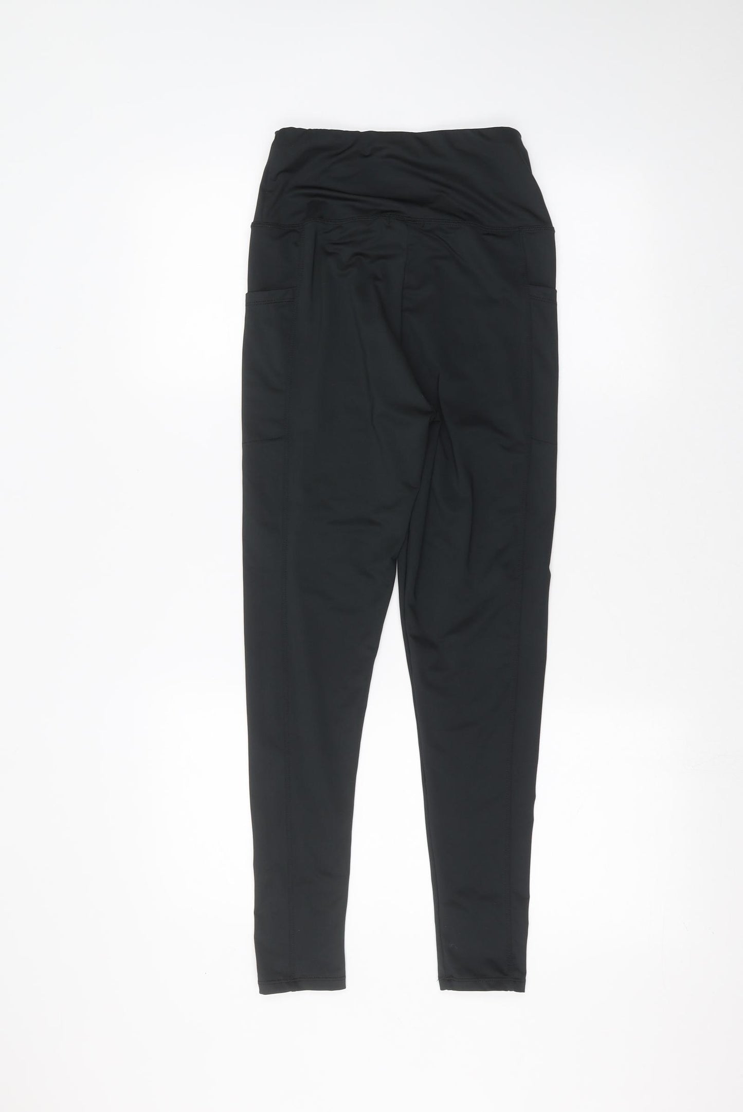 Nasty Gal Womens Black   Jogger Leggings Size 10 L24 in