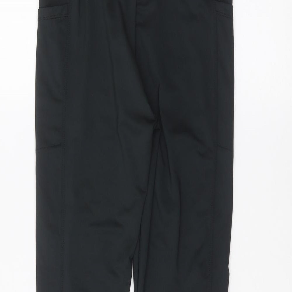 Nasty Gal Womens Black   Jogger Leggings Size 10 L24 in