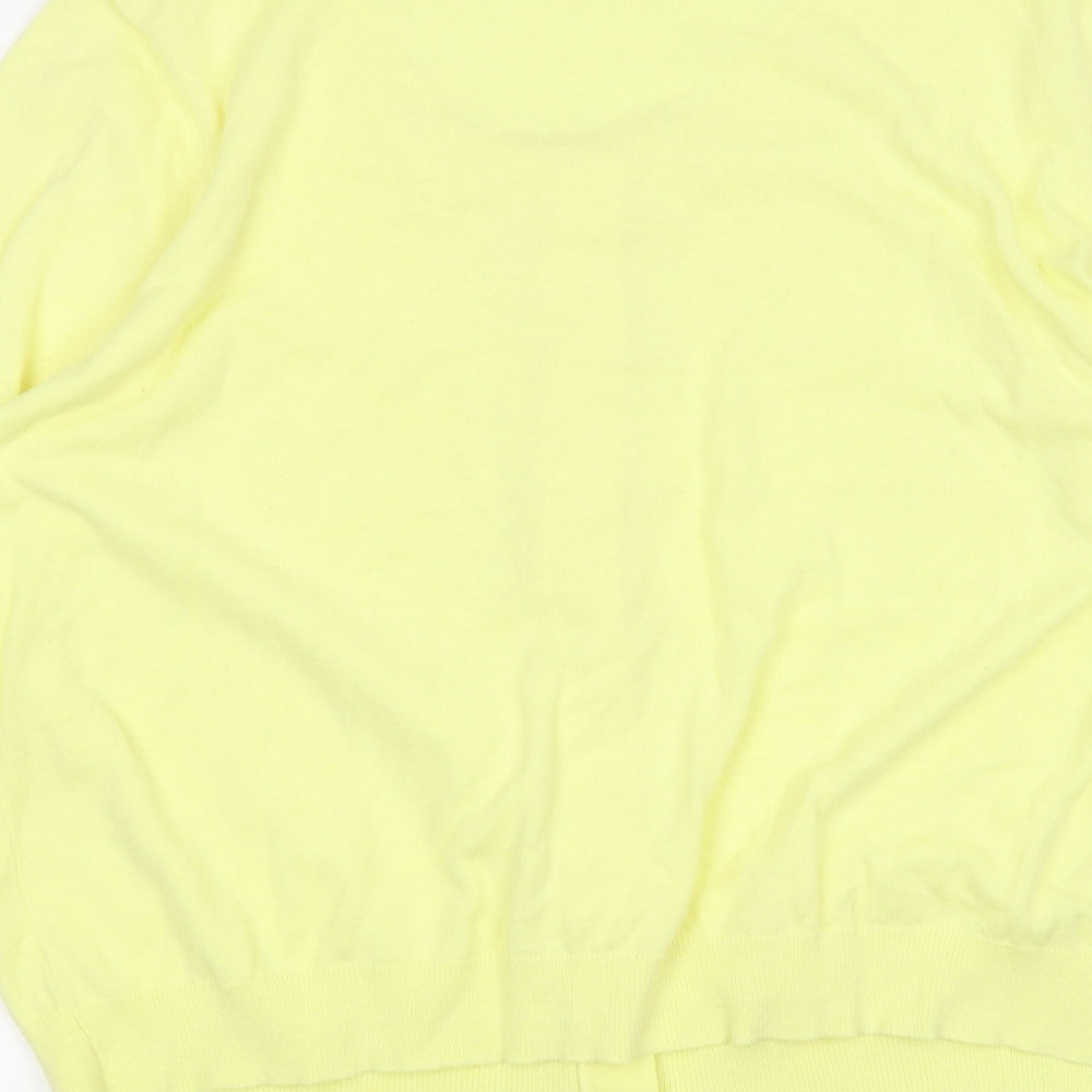 NEXT Womens Yellow   Cardigan Jumper Size 10