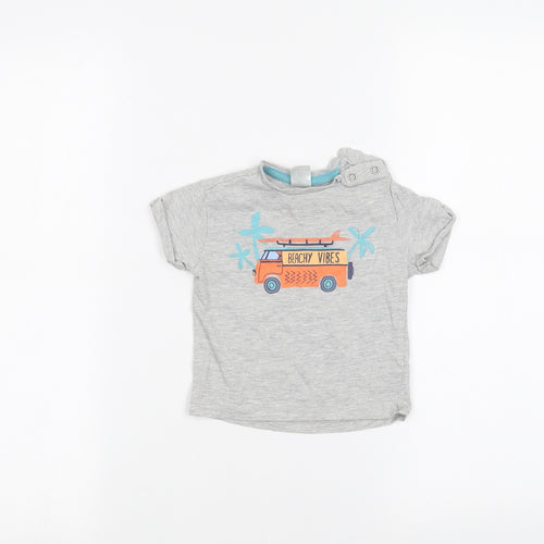 H&M Baby Grey   Basic T-Shirt Size 3-6 Months
