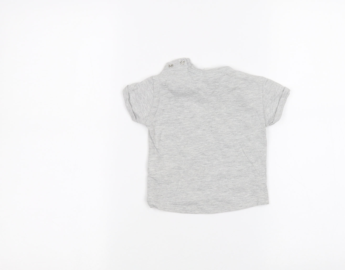 H&M Baby Grey   Basic T-Shirt Size 3-6 Months