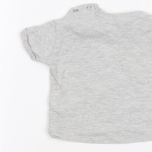 H&M Baby Grey   Basic T-Shirt Size 3-6 Months