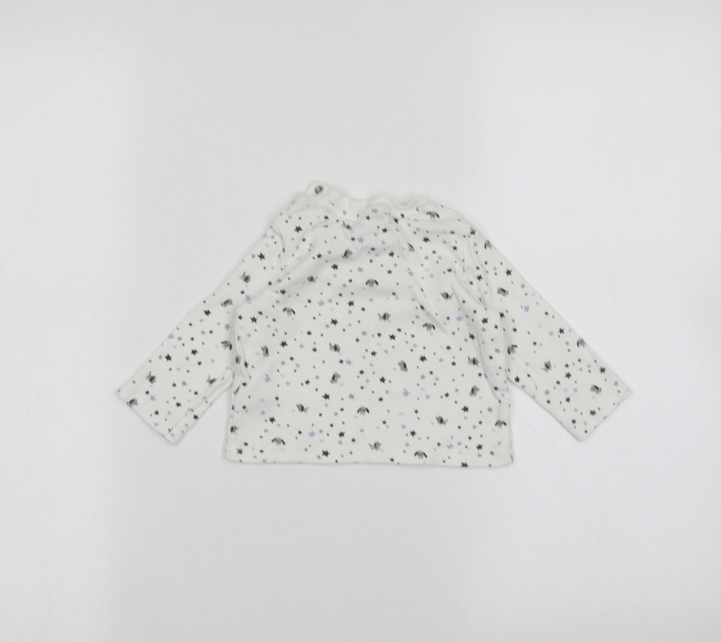 F&F Baby White   Basic T-Shirt Size 0-3 Months