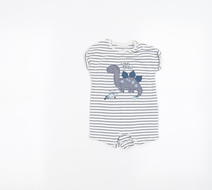 NEXT Baby White   Babygrow One-Piece Size 3-6 Months