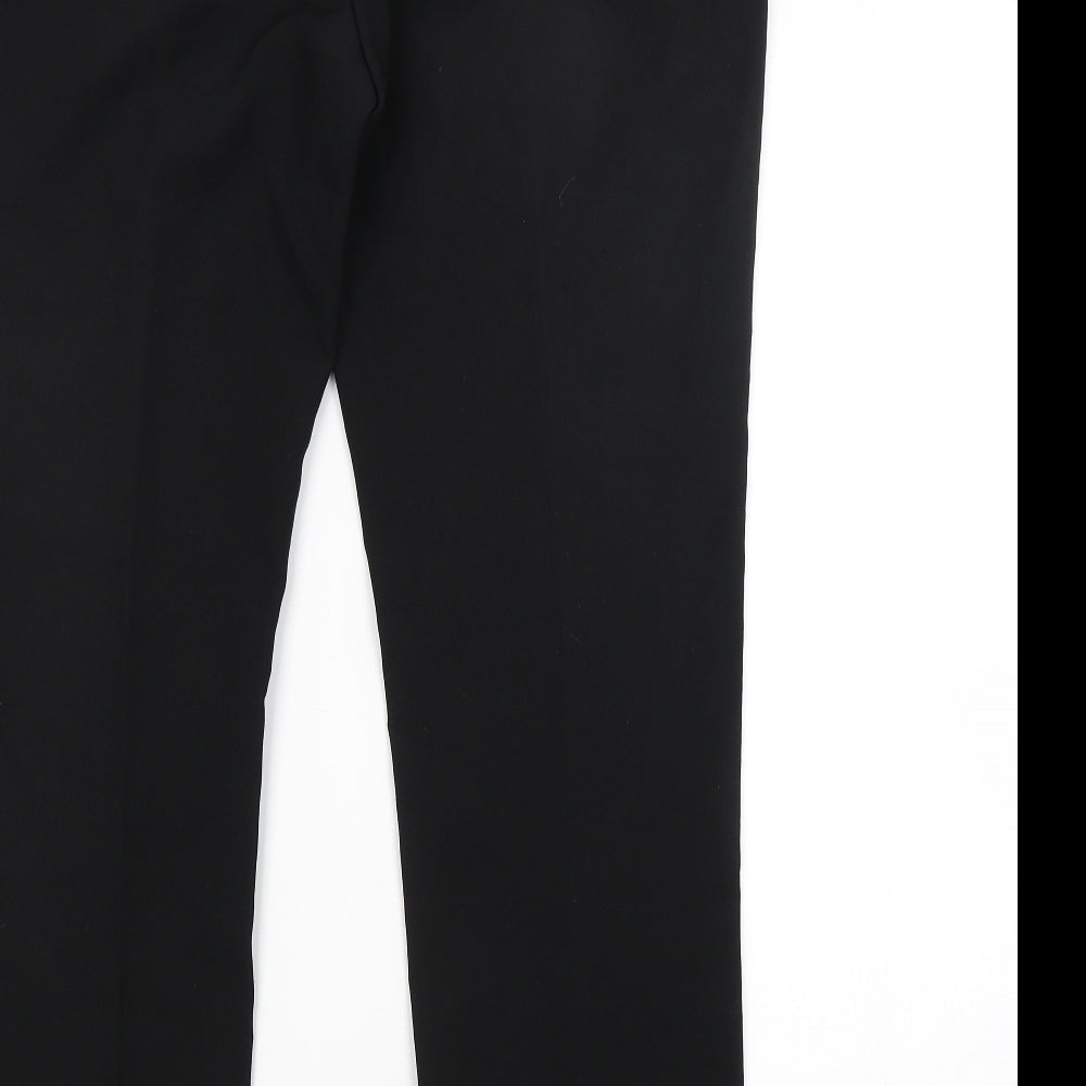 Peacocks Mens Black   Trousers  Size 36 L29 in