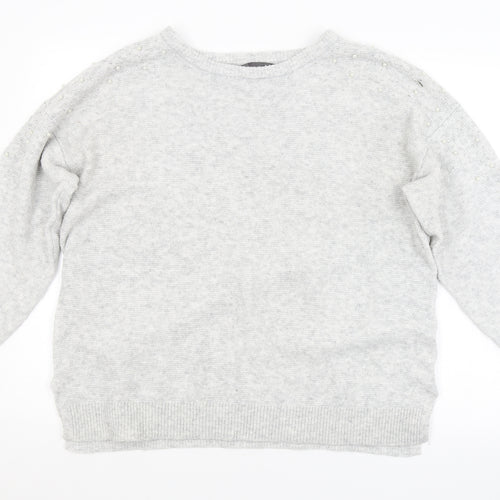Primark Womens Grey   Pullover Jumper Size 14