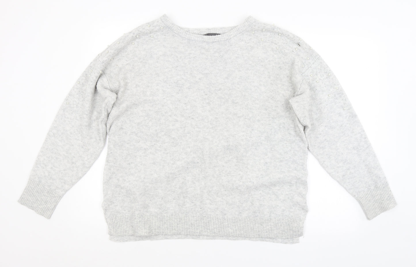 Primark Womens Grey   Pullover Jumper Size 14