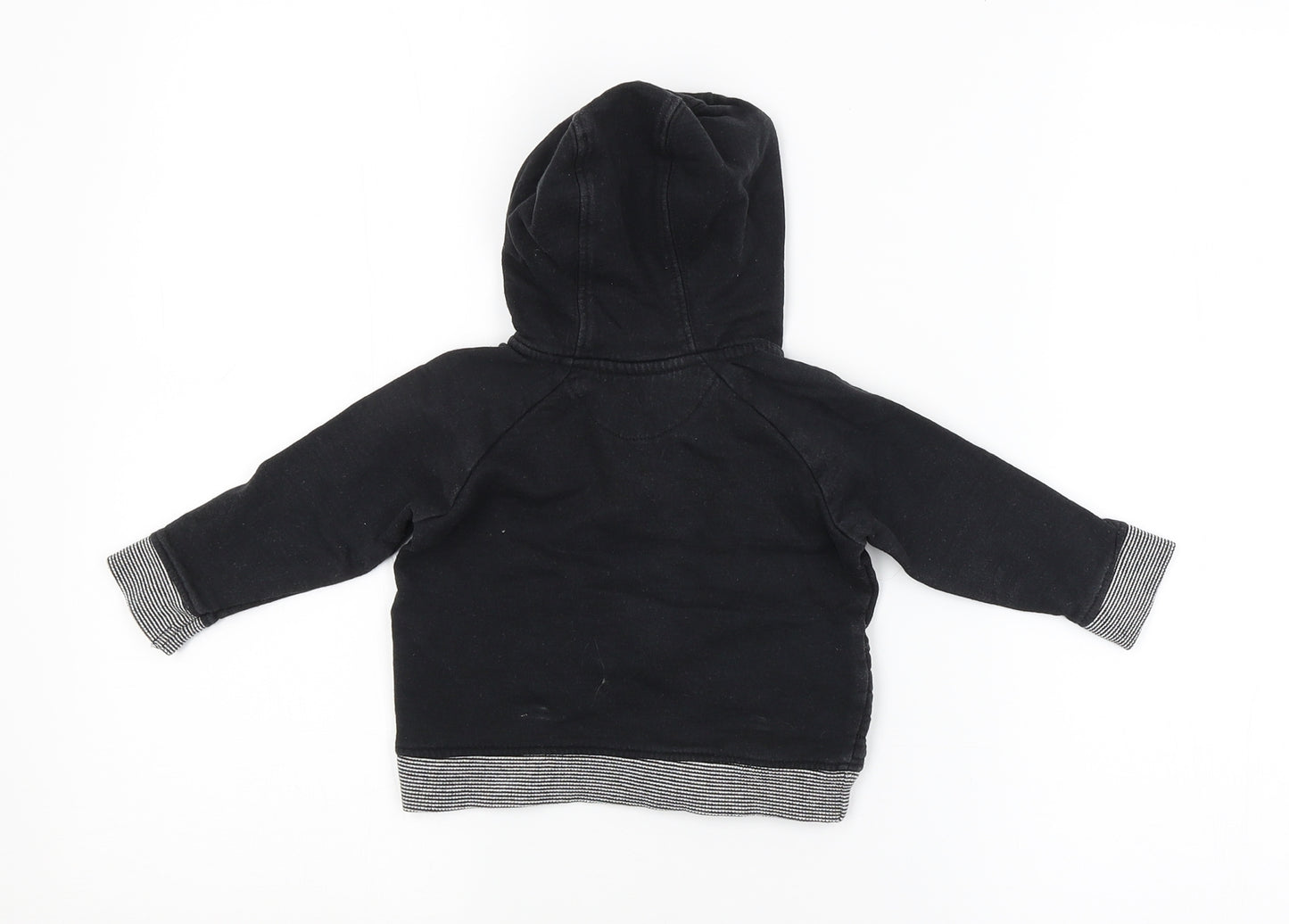 Nutmeg Baby Black   Basic Coat Coat Size 6-9 Months