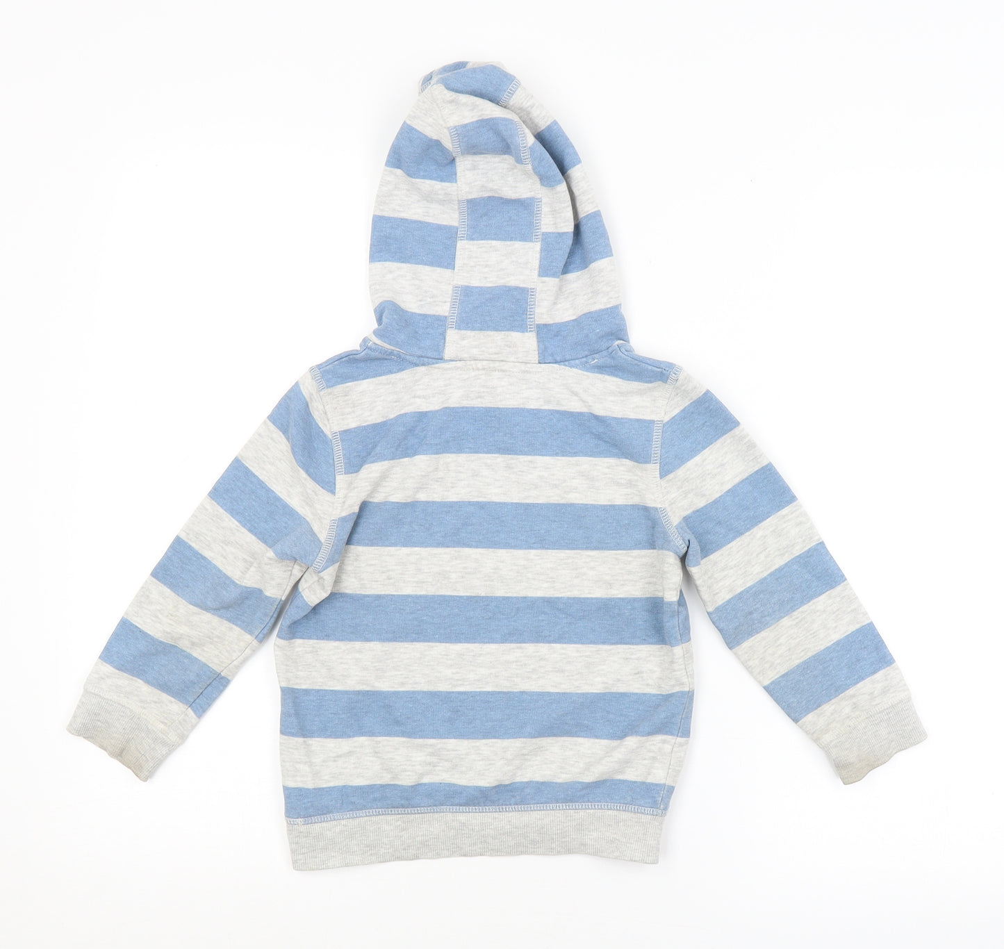 George Boys Multicoloured Striped  Pullover Hoodie Size 3-4 Years