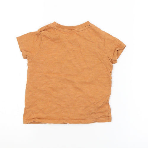 F&F Baby Orange   Basic T-Shirt Size 12-18 Months
